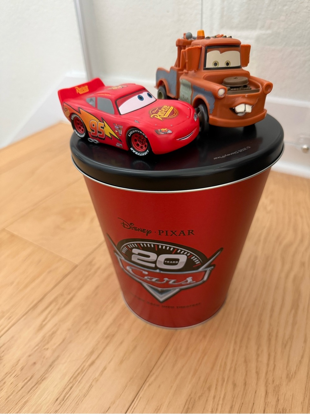 Cars Lightning McQueen & Mater Collectible Popcorn Bucket